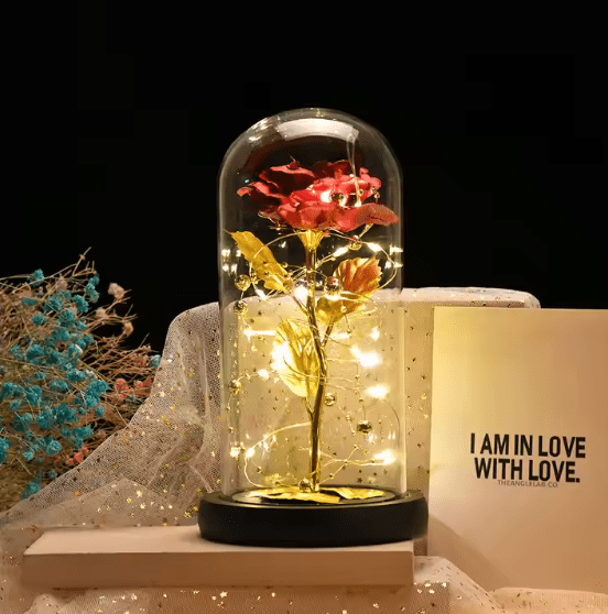 Flower Dome with LED Light - 𝕒𝕝 𝕥𝕒𝕨𝕗𝕚𝕢